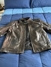 Leather motorbike jacket for sale  COATBRIDGE