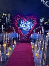Proposal heart setup for sale  LONDON