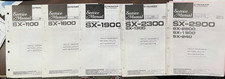Usado, SERVIÇO PIONEER SX-100, SX-1600, SX-1900, SX-2300/SX-1300, SX-2900/2800/2900/240 comprar usado  Enviando para Brazil