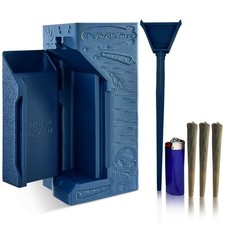 Empacotador de cones para cones King -Estação de embalagem cone -PreRoll Filler com colher - Azul marinho comprar usado  Enviando para Brazil
