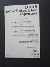 Partition duos flutes d'occasion  Milly-sur-Thérain