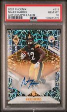 2021 PANINI PHOENIX AUTO-LAZER #111 NAJEE HARRIS ROOKIE RC 62/75 PSA 10 AUTO, usado comprar usado  Enviando para Brazil