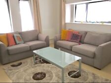 Grey brown dfs for sale  LONDON