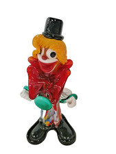 Unbranded glass clown for sale  LIVINGSTON