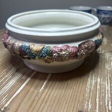 Vintage capodimonte bowl for sale  KING'S LYNN
