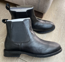 New black leather for sale  LEIGH-ON-SEA
