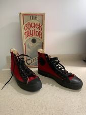 RARO ORIGINAL-THE CHUCK TAYLOR CLASSIC-ALL STAR, LONA HI CUT, CONVERSE, EUA-5 comprar usado  Enviando para Brazil