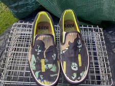 KISS Hotter than Hell Vans Trainers Sneakers size 4 uk 37 eu collectable na sprzedaż  Wysyłka do Poland