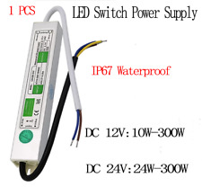 Fonte de alimentação interruptor LED DC 12V 24V AC110-220V driver transformador IP67 à prova d'água comprar usado  Enviando para Brazil