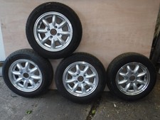 Minilite wheels tyres for sale  CROYDON