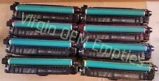 2 conjuntos de cartuchos de toner Virgin genuínos vazios HP CF360A - CF363A FRETE GRÁTIS 508A comprar usado  Enviando para Brazil