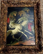 Olio tela 50x70 usato  Roma