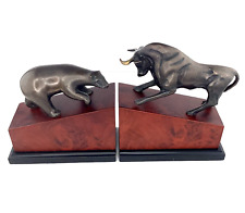 Bull bear bookends for sale  Marcus Hook