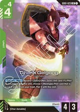 Jogo de cartas Gundam - Newtype Rising (Char's Gelgoog GD01-023 LR) Holo Foil x1 comprar usado  Enviando para Brazil