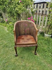 Antique bergere chair for sale  KING'S LYNN