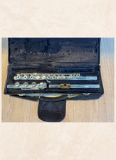 Flauta Armstrong 87 EUA prata esterlina parede fina P4 com estojo RARO EXCELENTE comprar usado  Enviando para Brazil