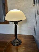 Tischlampe messing zugschalter gebraucht kaufen  Rodenberg