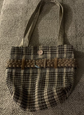 Bolsa tote de mão tons marrons tecido Benartex tecido com cinto de couro tecido comprar usado  Bolsa tote de mão tons marrons tecido Benartex tecido com cinto de couro tecido comprar usado  Enviando para Brazil