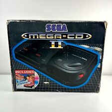 Console preto SEGA Mega-CD II MK-4102-50 com jogo Road Avenger completo na caixa comprar usado  Enviando para Brazil