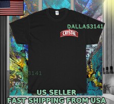 NOVA CAMISA CERVEJA CRISTAL CERVEJA LOGOTIPO CAMISETA UNISSEX ENGRAÇADA MASCULINA TAMANHO P-5XL, usado comprar usado  Enviando para Brazil