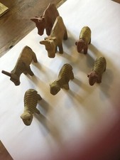 Set rustic carved for sale  ATTLEBOROUGH
