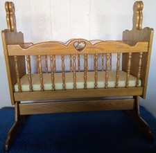 Handcrafted wooden baby for sale  Dallas