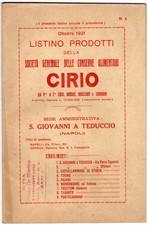 Cirio listino prezzi usato Cirio listino prezzi usato  Pozzuoli