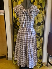Vintage 1950s dogtooth for sale  BARNSLEY