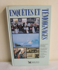 Enquêtes témoignages livres d'occasion  Saint-Max