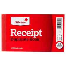 Silvine receipt duplicate for sale  STOCKTON-ON-TEES