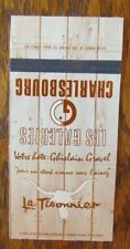 Woodgrain matchbook tisonnier d'occasion  Expédié en Belgium