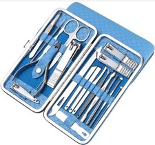 19pcs set manicure d'occasion  Expédié en Belgium
