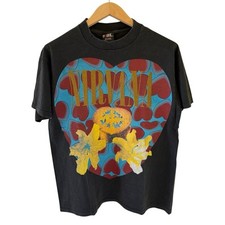 Camiseta ponto único Nirvana gigante em forma de coração caixa toda estampa tamanho grande comprar usado  Enviando para Brazil