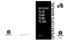 NOVO MANUAL DO OPERADOR DO TRATOR HOLLAND TL70 TL80 TL90 TL100 comprar usado  Enviando para Brazil