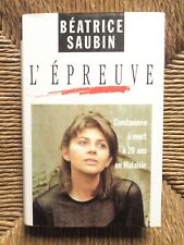 Livre épreuve condamnée d'occasion  Trèbes