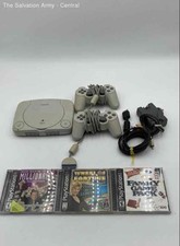 Consola doméstica de videojuegos Sony PlayStation 1 PS1 con juegos y mandos segunda mano  Embacar hacia Mexico