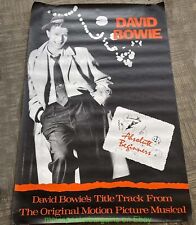 David Bowie Absolute Beginners Reino Unido Álbum single 1986 pôster filme PROMO, usado comprar usado  Enviando para Brazil