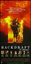 Backdraft movie poster for sale  USA