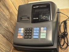 Caixa registradora eletrônica Sharp XE-A106 com gaveta de dinheiro - SEM chaves comprar usado  Enviando para Brazil