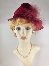 Handmade vintage cranberry for sale  LONDON