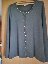 Canda strickjacke grau gebraucht kaufen  Malsfeld