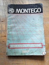Montego repair manual d'occasion  Expédié en Belgium