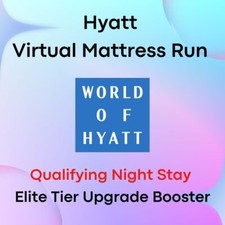 Colchão virtual Hyatt corrida para noites e pontos qualificados, 400 pontos/noite comprar usado  Enviando para Brazil