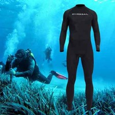 Roupas masculinas de mergulho pele protetor solar quente roupas de proteção de mergulho com zíper novas comprar usado  Enviando para Brazil