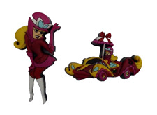 Usado, WACKY RACES PENELOPE PITSTOP + CRACHÁS COMPACTOS DE BROCHE DE GATINHA (CONJUNTO DE 2) NOVOS! comprar usado  Enviando para Brazil