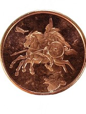 Copper art coins for sale  Toledo