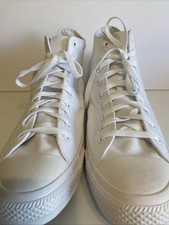 Tênis Converse All-Star Chuck Taylor branco puro tamanho 16 NOVO cano alto comprar usado Tênis Converse All-Star Chuck Taylor branco puro tamanho 16 NOVO cano alto comprar usado  Enviando para Brazil