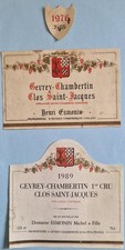 étiquettes clos saint d'occasion  Dijon