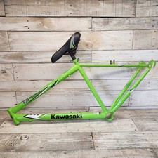 1990s Kawasaki K26 Kawasaki verde 26" roda MTB quadro com selim V freios 18" médio comprar usado  Enviando para Brazil