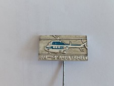 Mi-2 Sanitarny Helicopter Poland Military Polska Vintage Pin Badge na sprzedaż  Wysyłka do Poland